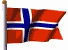 Norska flaggan.